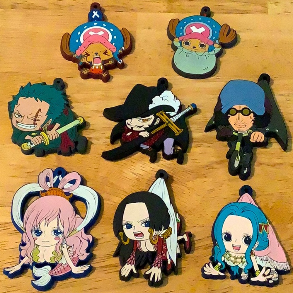 ONE PIECE Charms: Zoro Law Shirahoshi Hancock Vivi
